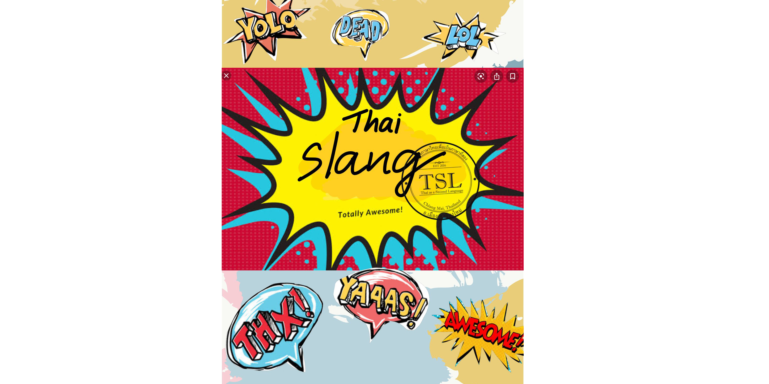 Thai Slang